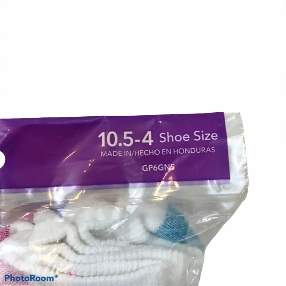 Pack of Brand New‎ Gildan Girls No Show Socks 6Pair
